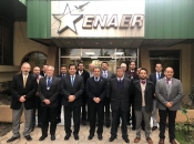 Visita de la división de evaluación de proyectos a Empresa Nacional de Aeronáutica (ENAER)
