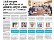 El Mercurio de Antofagasta destaca coordinación y disposición de las instituciones del Estado en pro de la seguridad